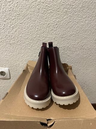 Botines Kickers Rojos