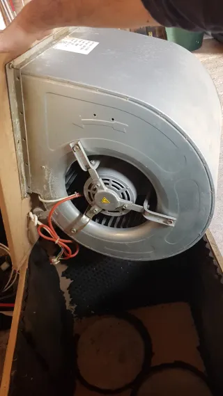 Extractor aire insonorizado cajón madera