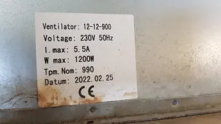 Extractor aire insonorizado cajón madera