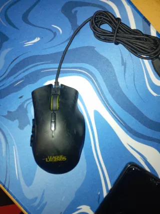Ratón Gaming League of Legends Negro