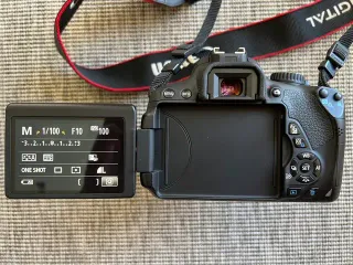 Cámara Canon EOS 650D