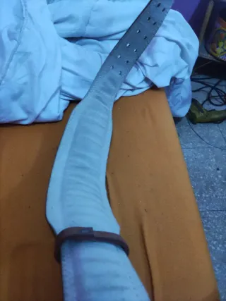 Cinturón Daito Cuero Levantamiento Pesas