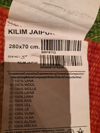 Tappeti Kilim Originali Tessuti (3 unità)