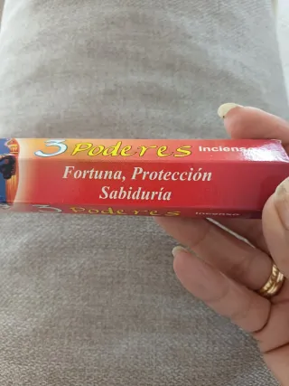 3 Poderes Incienso Fortuna, Protección, Sabiduría
