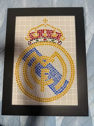 Cuadro Mosaico Gresite Real Madrid