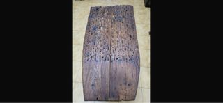 Mesa Trillo Rústica con Cristal