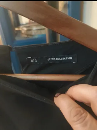 Vestido negro con lentejuelas