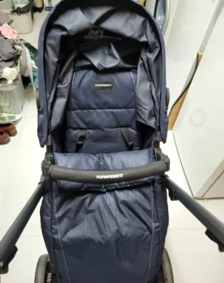 Carrito Bebé 3 Piezas Azul Marino