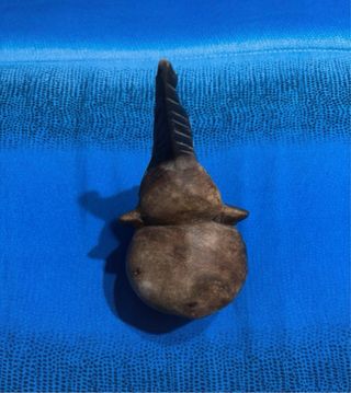 Elefante portafortuna in legno