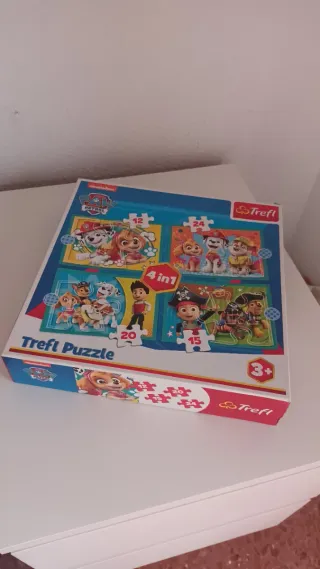 Puzzle La Patrulla Canina 4 en 1