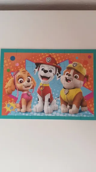 Puzzle La Patrulla Canina 4 en 1