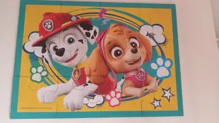 Puzzle La Patrulla Canina 4 en 1