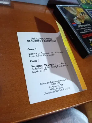 Cassette Los Super Exitos Europe Carrie