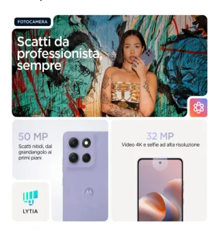 Motorola G86 Cosmic Sky - 2 anni garanzia