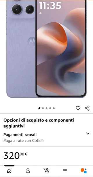 Motorola G86 Cosmic Sky - 2 anni garanzia