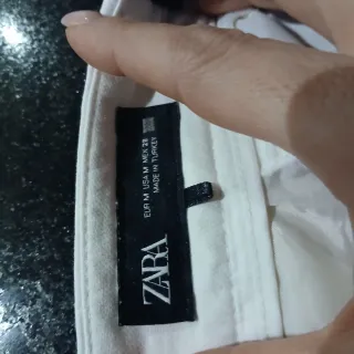 Pantalón Zara Blanco