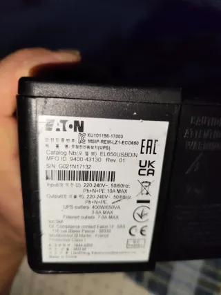 Gruppo di continuità Eaton Ellipse ECO 650