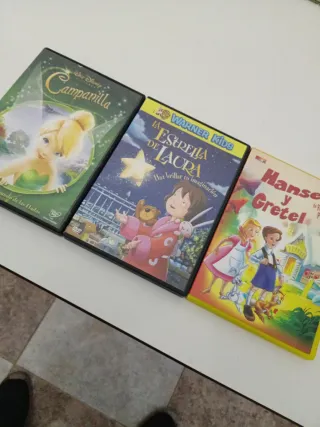 3 Películas DVD Familiares (Español)