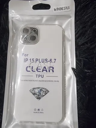 Funda Transparente iPhone 15 Plus