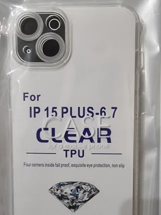 Funda Transparente iPhone 15 Plus