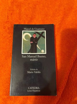 Libro San Manuel Bueno mártir