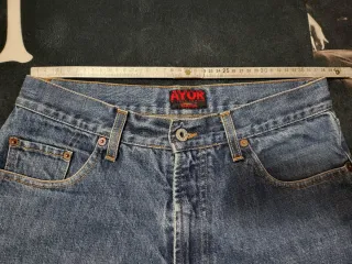 Jeans Energie Y2K con Tigre Ricamato