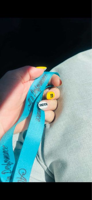 Lanyard Azul All in Performance