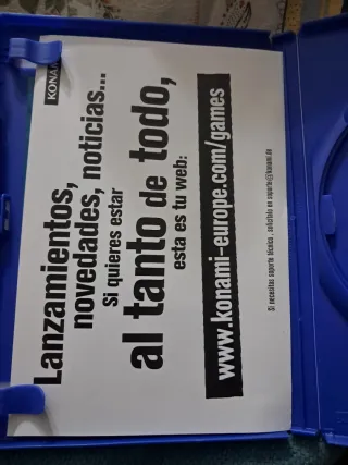 Carcasa Juego PES 2008 PS2