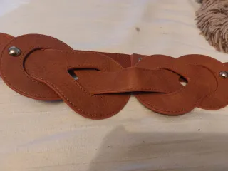 Cinturón Shein Piel Sintética Marrón