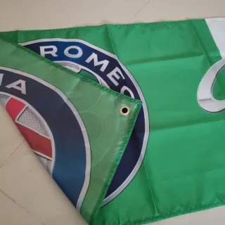 Bandeira Alfa Romeo Itália 180x45 cm