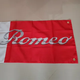 Bandeira Alfa Romeo Itália 180x45 cm
