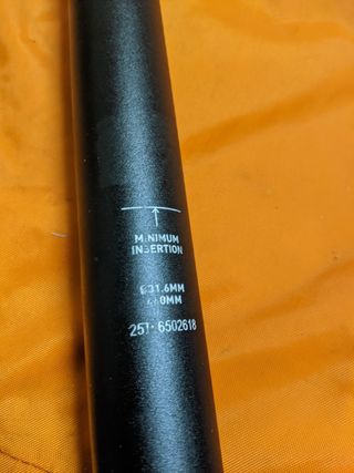 Tija Reverb MUY BUENA, Revisada. 31.6mm x 150