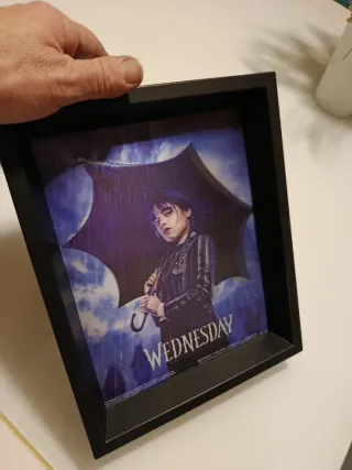 Cuadro 3D Miércoles Addams