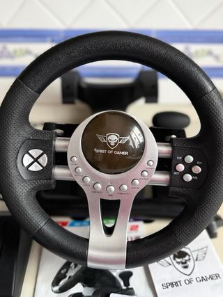 Volante y pedales Spirit of Gamer RACE 2
