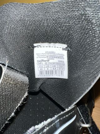 Zapatillas Ciclismo Rockrider BTWIN Talla 43