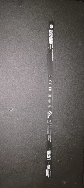 Ordenador portátil HP Negro