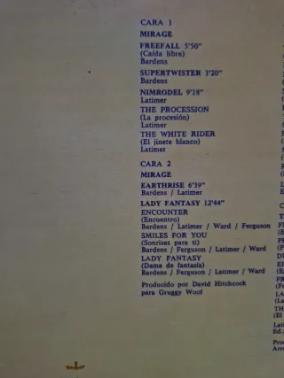 Vinilo Camel - Mirage