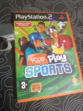 Cámara EyeToy PS2 + Juego Play Sports