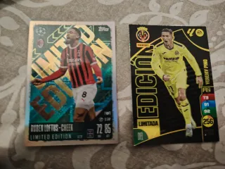 Cromos de fútbol Topps y Panini