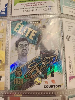 Cromos de fútbol Topps y Panini