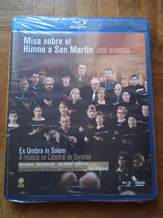 Juan Pablo II (dvd)+Misa himno San Martín (Bluray)