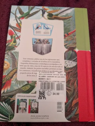 El libro-diorama de las aves