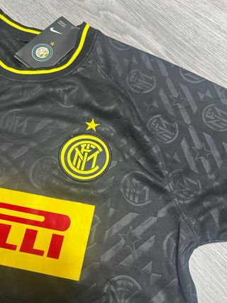 Camisola Inter Milão Nike Preta e Amarela