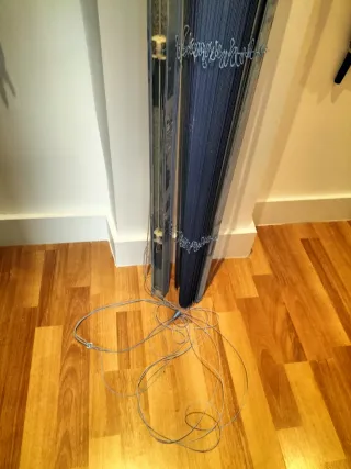 Persiana veneciana azul