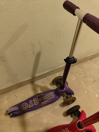 2 Patinetes Micro Mini y Maxi