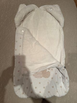 Saco Carrito Bebé Mayoral Beige Osito