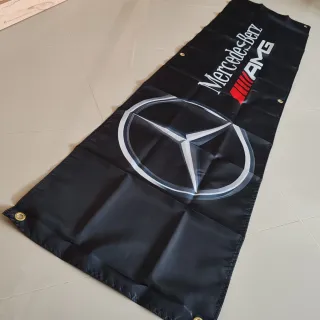Bandeira Mercedes-Benz AMG 180x45cm