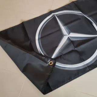 Bandeira Mercedes-Benz AMG 180x45cm