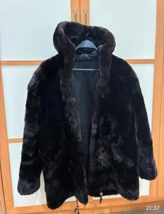 Chaquetón estilo visón