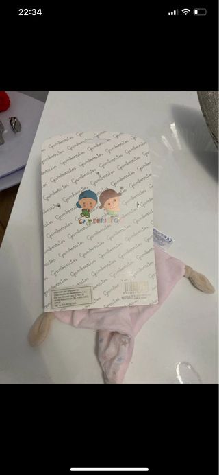 Dou-dou oso rosa con estrellas